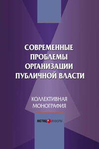 Современные проблемы организации публичной власти