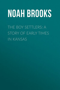 The Boy Settlers: A Story of Early Times in Kansas