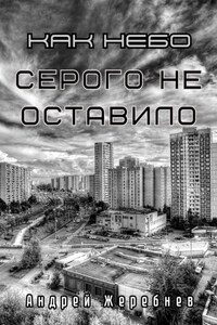 Как небо серого не оставило