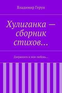 Хулиганка – сборник стихов… Дзержинск и моя любовь…