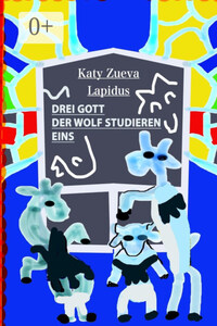 Drei Gott der Wolf studieren Eins